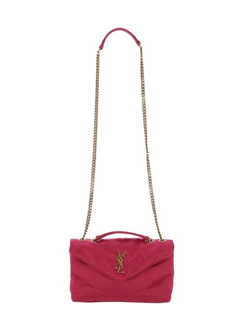 Pink 'Toy' quilted shoulder bag. Saint Laurent | 747758FABXB5652